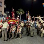 Procesión del Encuentro en la calle