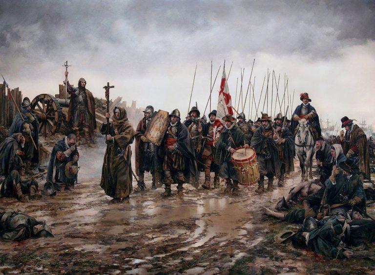 Procesión en Empel con la Tabla, 8 de diciembre de 1585